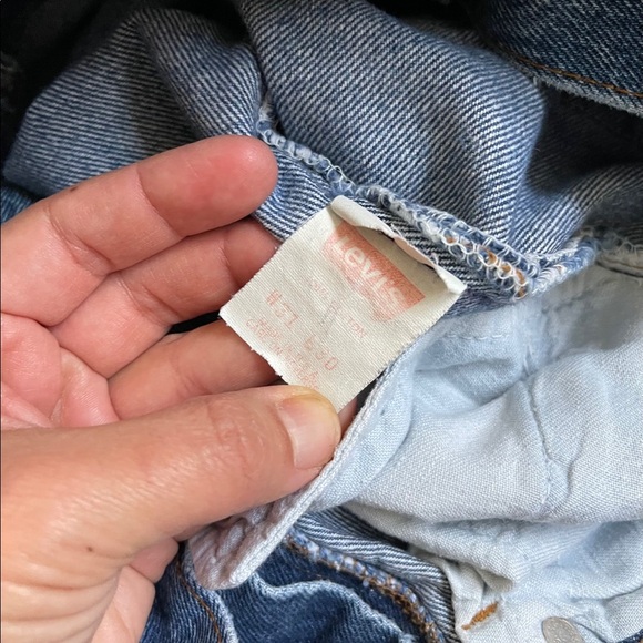 Vintage 90s Levi’s 501 USA made waist 29” - Picture 9 of 12